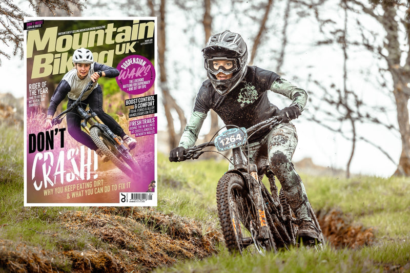 Ariel 60 landing on the biggest Mountain Bike Magazine